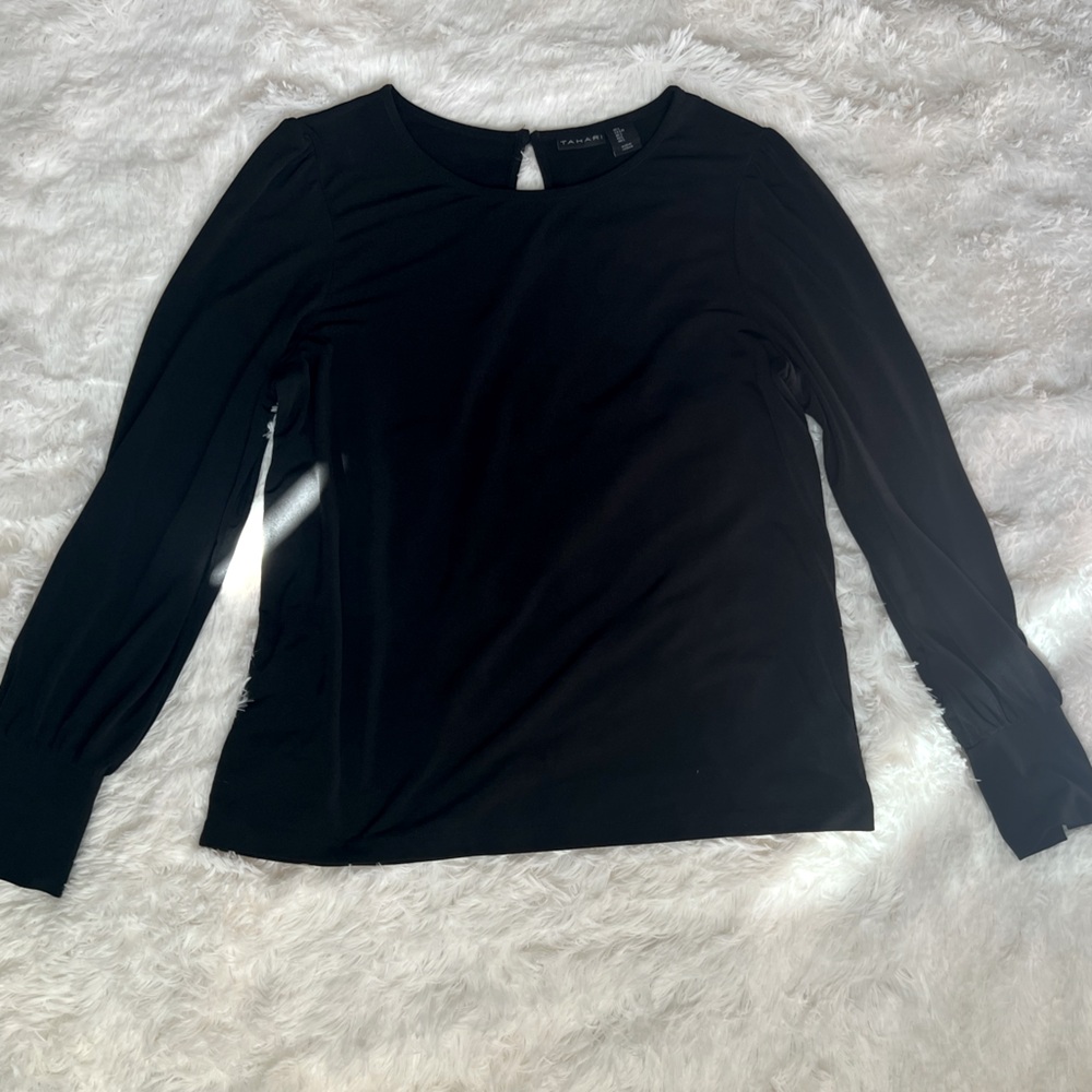 Elegant Black Women's Top